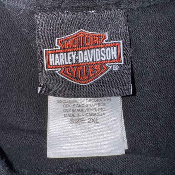 Harley Davidson black t-shirt‎ XXL - Picture 4 of 4